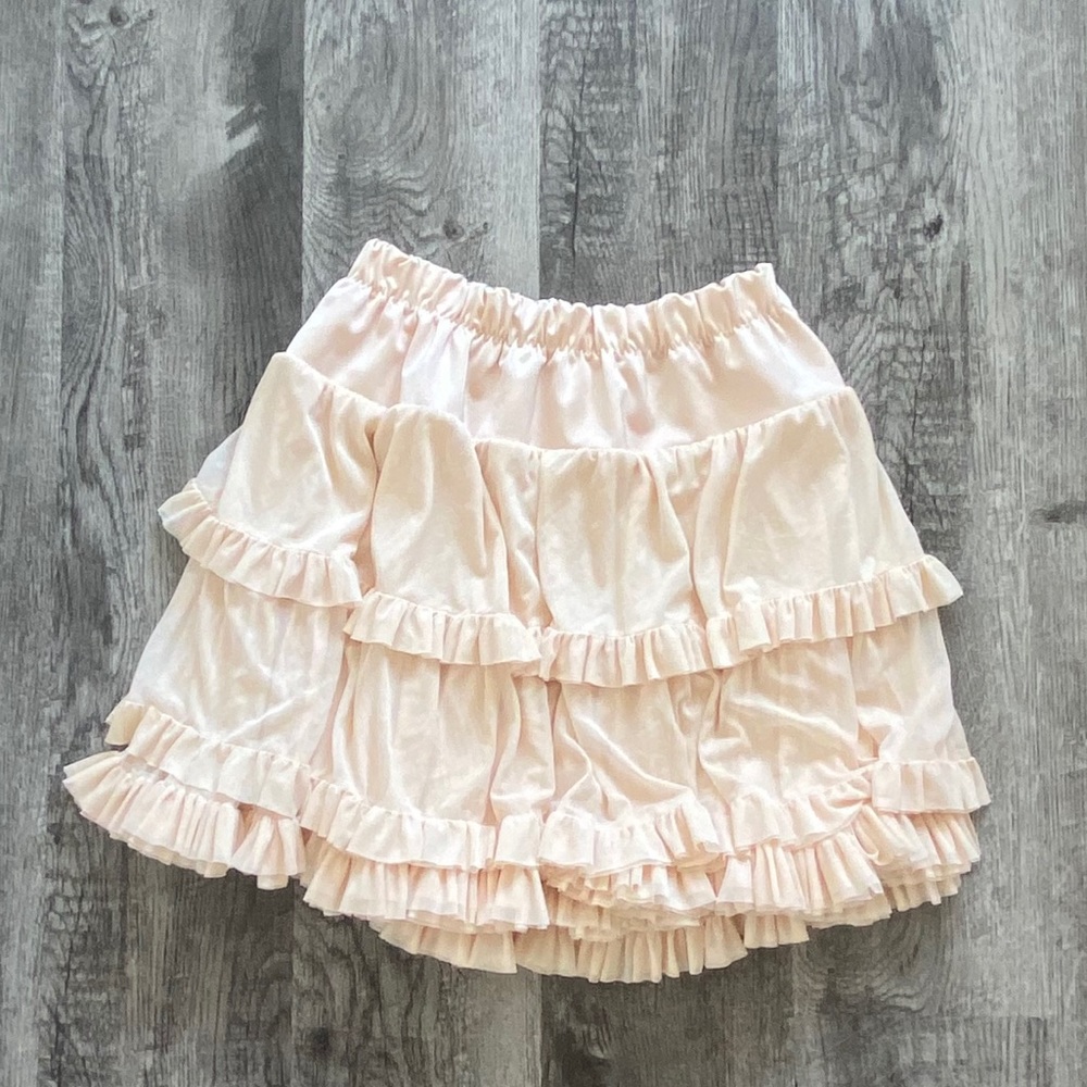 Pink Tiered Ballerina American Apparel Skirt
